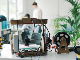 3d printer and tools on the laboratory desk 2025 01 08 23 28 54 utc