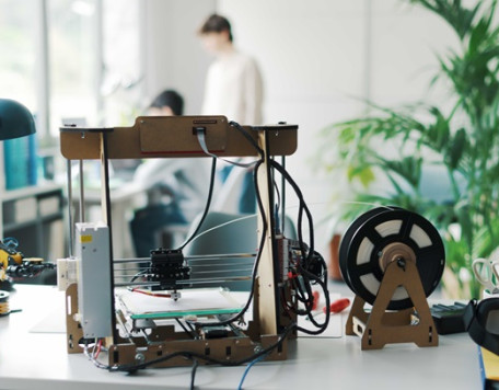 3d printer and tools on the laboratory desk 2025 01 08 23 28 54 utc