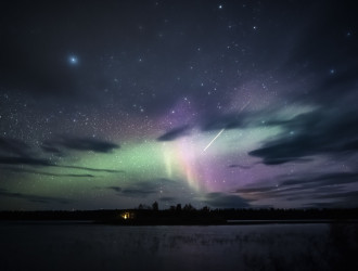 breathtaking view of the northern lights or aurora 2025 02 06 05 10 29 utc v3