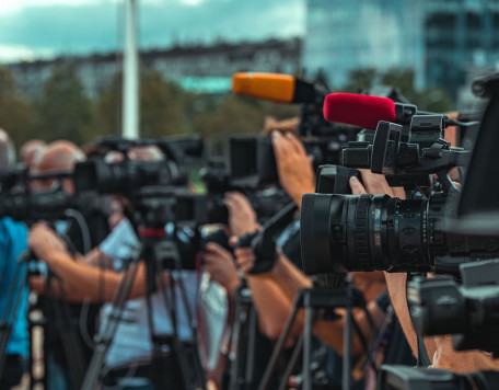 group of cameras at an outdoor event 2024 10 21 18 18 12 utc