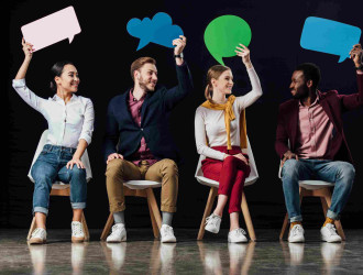 happy multiethnic people holding speech bubbles an 2024 11 08 20 41 11 utc1 11zon