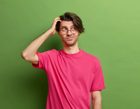 horizontal shot of thoughtful handsome young europ 2025 01 24 02 28 09 utc