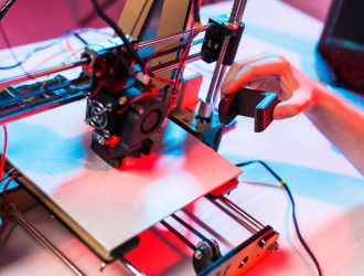 man student makes the item on the 3d printer 2025 02 25 19 55 12 utc 1
