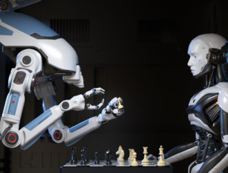 two robots playing a game of chess 2021 09 01 06 33 53 utc2