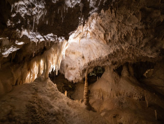 view inside frasassi caves a karst cave system in 2025 02 06 00 11 12 utc